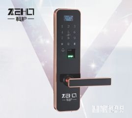 正阳科护智能指纹锁 家用电子密码锁