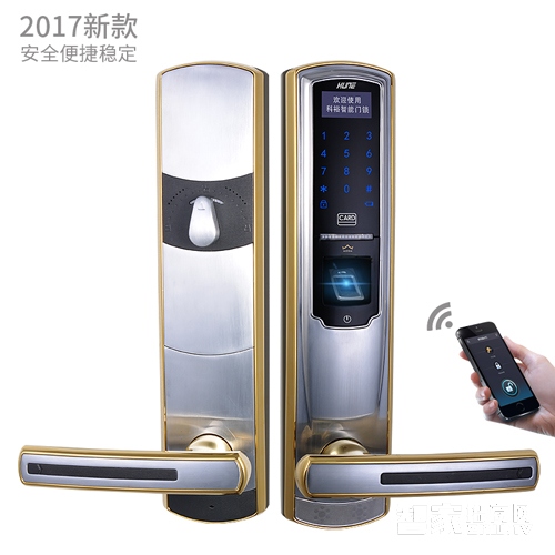 织金科裕手机APP电子锁 豪华多功能指纹密码锁