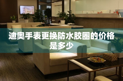 迪奥手表更换防水胶圈的价格是多少 手表维修知识库
