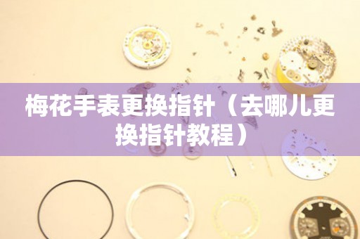  梅花手表更换指针（去哪儿更换指针教程） 手表维修知识库