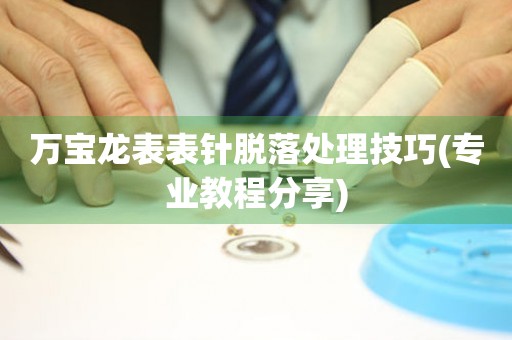  万宝龙表表针脱落处理技巧(专业教程分享) 手表维修知识库