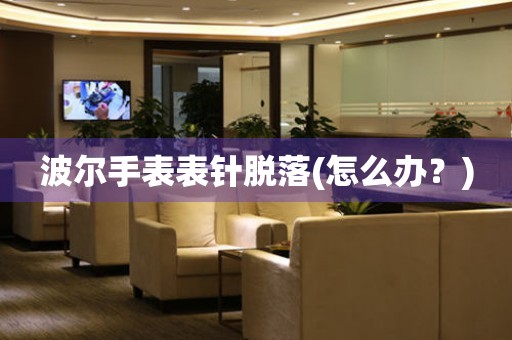  波尔手表表针脱落(怎么办？) 手表维修知识库
