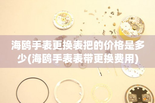  海鸥手表更换表把的价格是多少(海鸥手表表带更换费用) 手表维修知识库