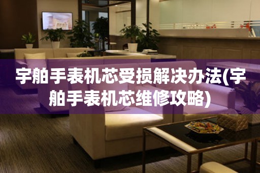  宇舶手表机芯受损解决办法(宇舶手表机芯维修攻略) 手表维修知识库