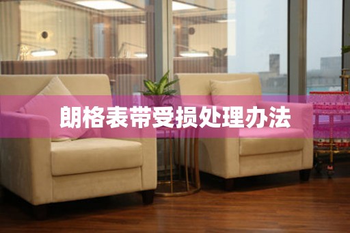  朗格表带受损处理办法 手表维修知识库