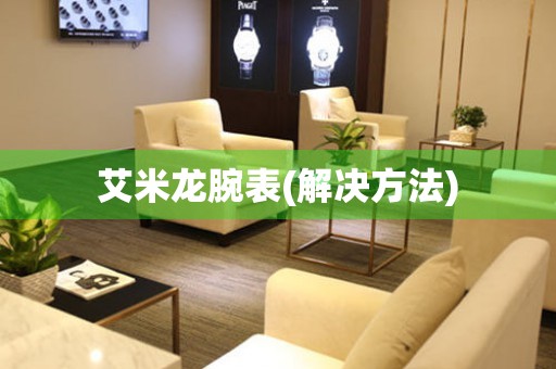  艾米龙腕表(解决方法) 手表维修知识库