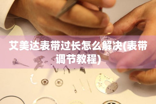  艾美达表带过长怎么解决(表带调节教程) 手表维修知识库