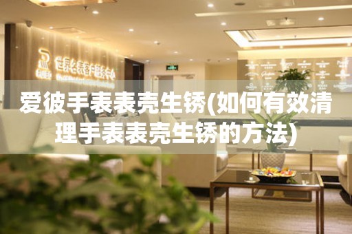 爱彼手表表壳生锈(如何有效清理手表表壳生锈的方法) 手表维修知识库