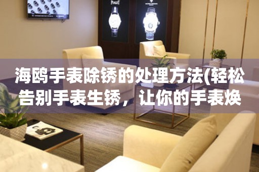  海鸥手表除锈的处理方法(轻松告别手表生锈，让你的手表焕然一新) 手表维修知识库
