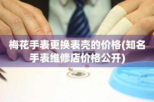  梅花手表更换表壳的价格(知名手表维修店价格公开) 手表维修知识库