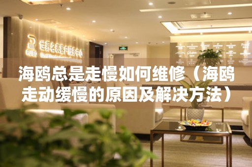  海鸥总是走慢如何维修（海鸥走动缓慢的原因及解决方法） 手表维修知识库