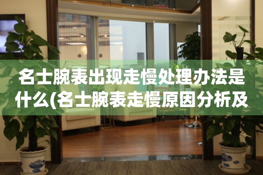  名士腕表出现走慢处理办法是什么(名士腕表走慢原因分析及解决办法) 手表维修知识库