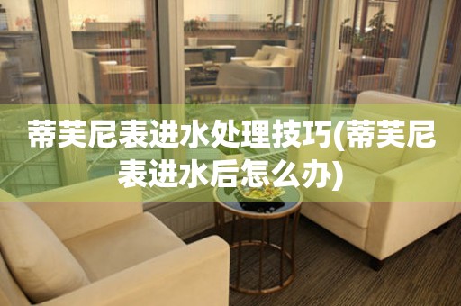  蒂芙尼表进水处理技巧(蒂芙尼表进水后怎么办) 手表维修知识库