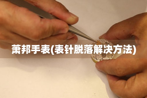  萧邦手表(表针脱落解决方法) 手表维修知识库