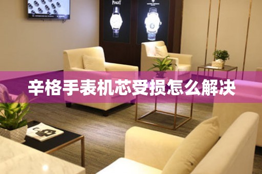  辛格手表机芯受损怎么解决 手表维修知识库