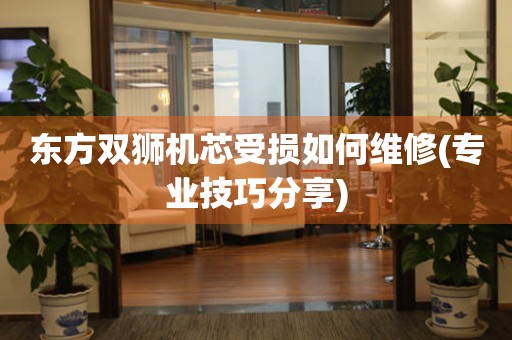  东方双狮机芯受损如何维修(专业技巧分享) 手表维修知识库