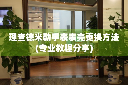 理查德米勒手表表壳更换方法(专业教程分享) 手表维修知识库