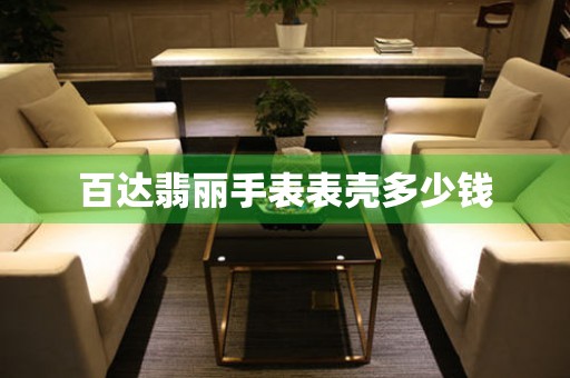 百达翡丽手表表壳多少钱 手表维修知识库