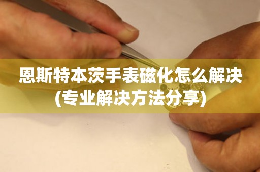  恩斯特本茨手表磁化怎么解决(专业解决方法分享) 手表维修知识库