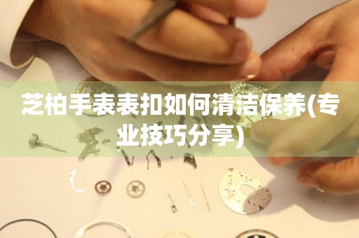  芝柏手表表扣如何清洁保养(专业技巧分享) 手表维修知识库
