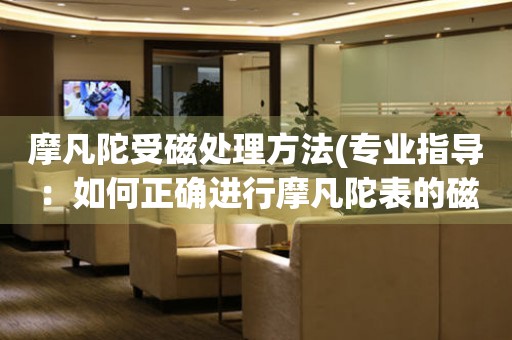  摩凡陀受磁处理方法(专业指导：如何正确进行摩凡陀表的磁化处理) 手表维修知识库