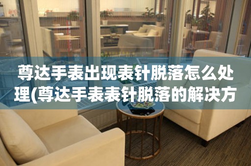  尊达手表出现表针脱落怎么处理(尊达手表表针脱落的解决方法) 手表维修知识库
