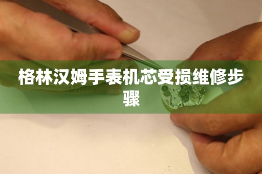  格林汉姆手表机芯受损维修步骤 手表维修知识库