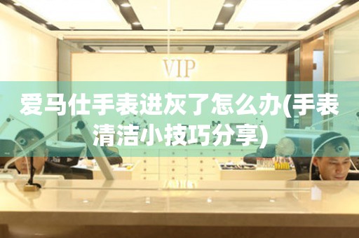  爱马仕手表进灰了怎么办(手表清洁小技巧分享) 手表维修知识库