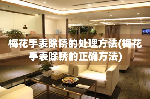  梅花手表除锈的处理方法(梅花手表除锈的正确方法) 手表维修知识库